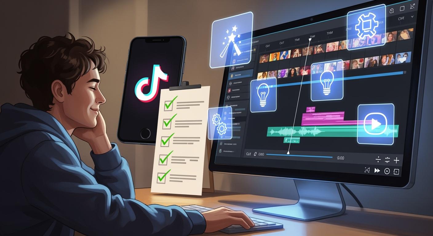 TikTok動画生成の悩みを一気に解決する最新ツール活用法