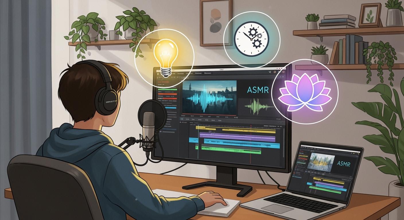 ASMR Shorts Pipeline으로 번아웃 없이 매일 제작하는 비결