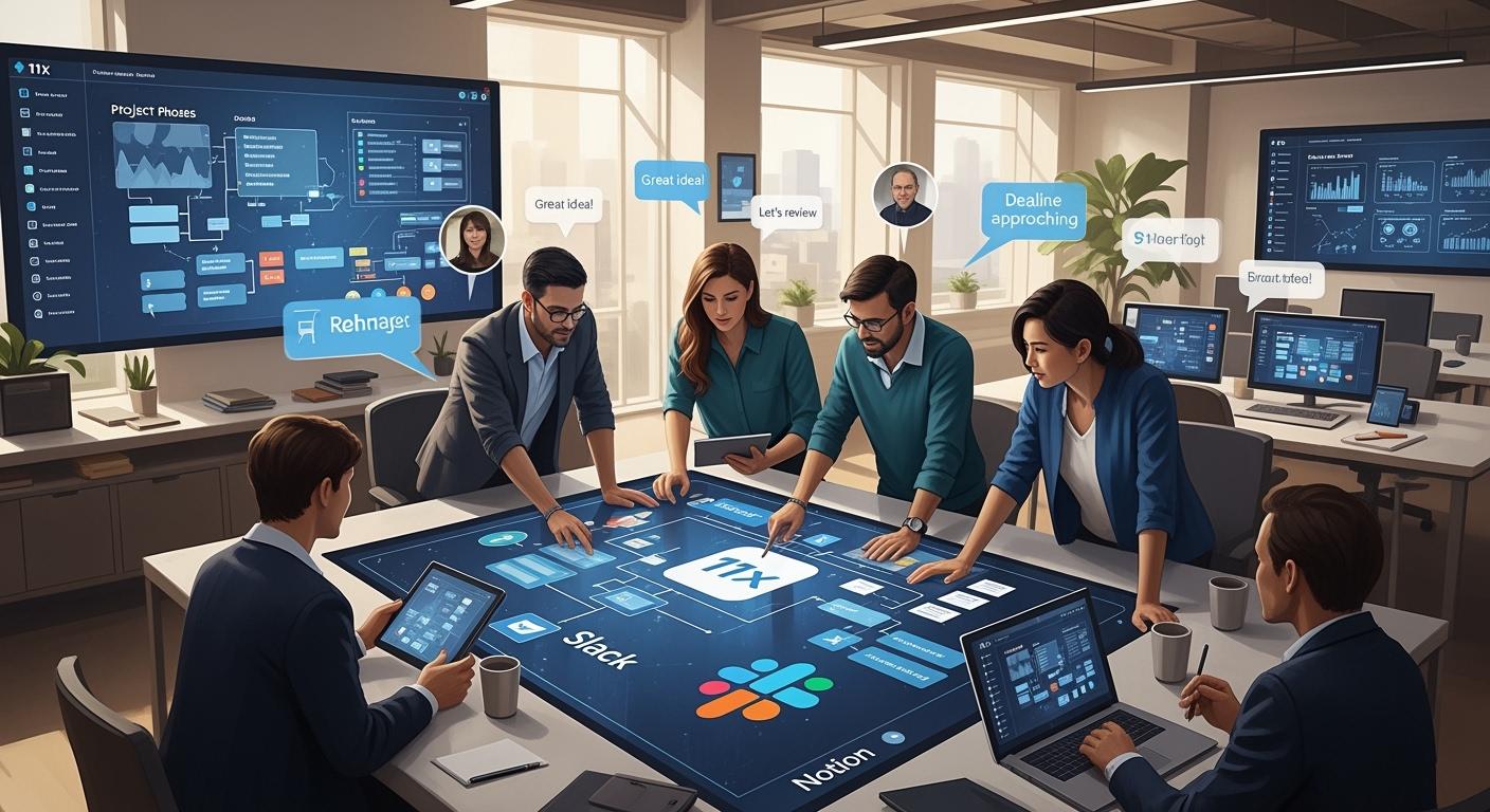 How to optimize an SDR team workflow using 11x, Slack, and Notion