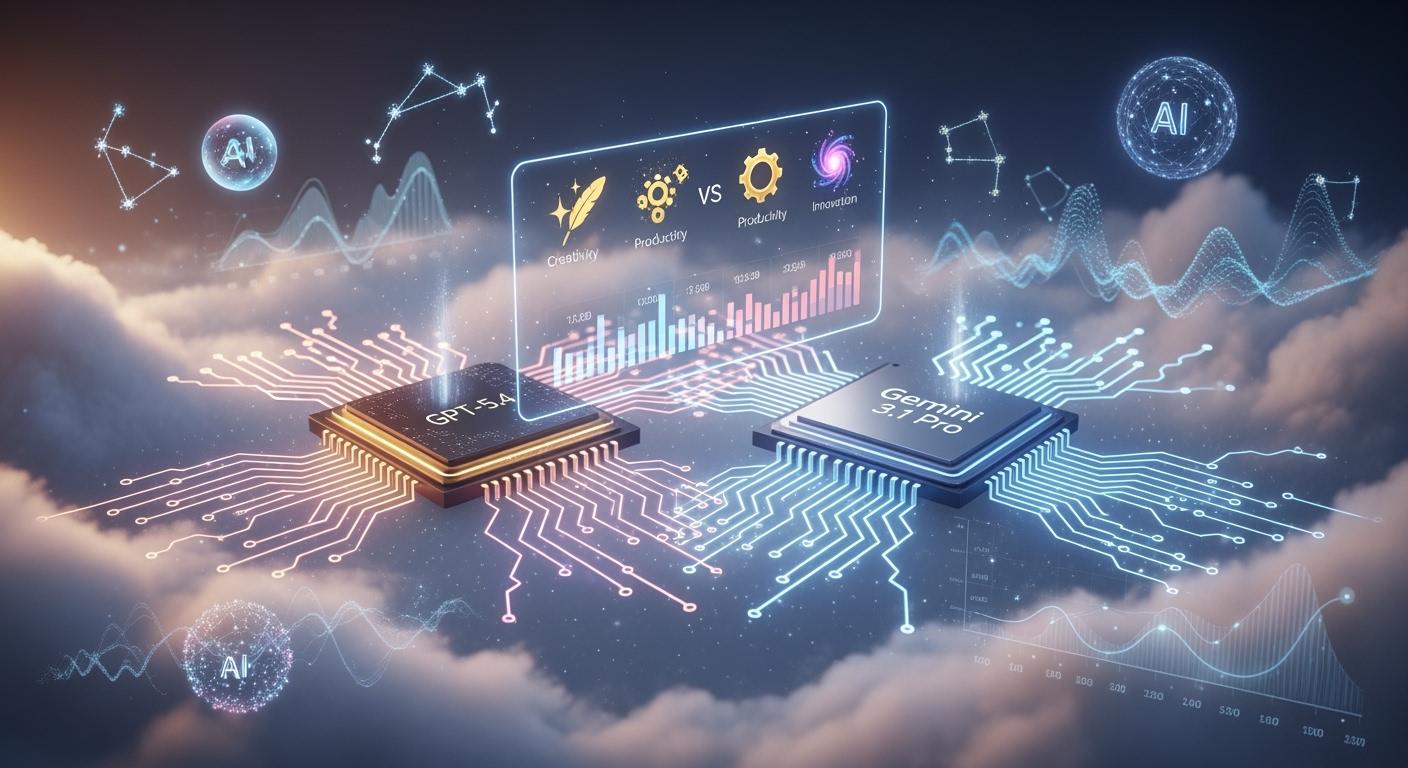 「GPT-5.4」と「Gemini 3.1 Pro」の比較