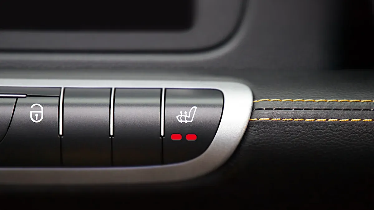 what vehicles have heated and cooled seats