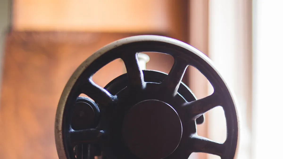 Where are cast iron handwheels used?