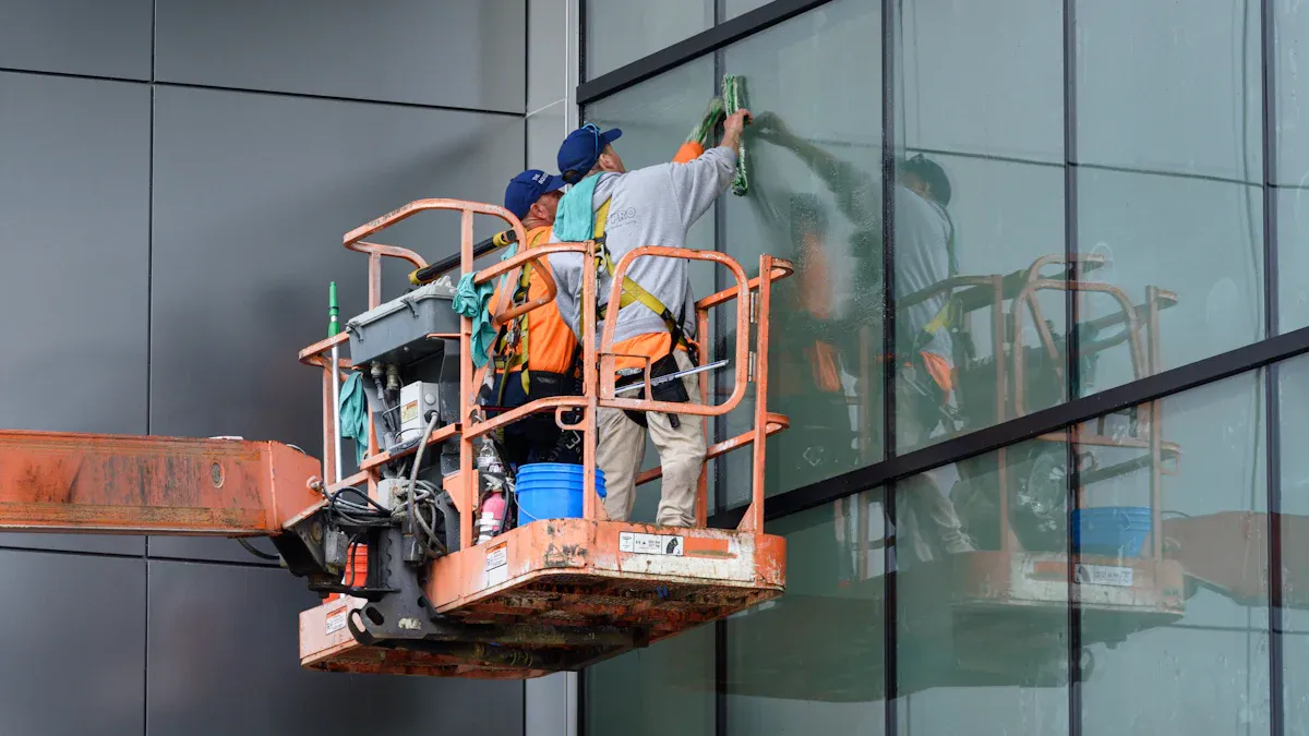 aluminum composite panel cleaning