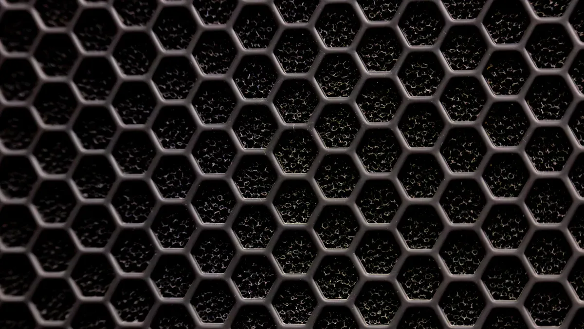 Structure of Aluminum Honeycomb Panels