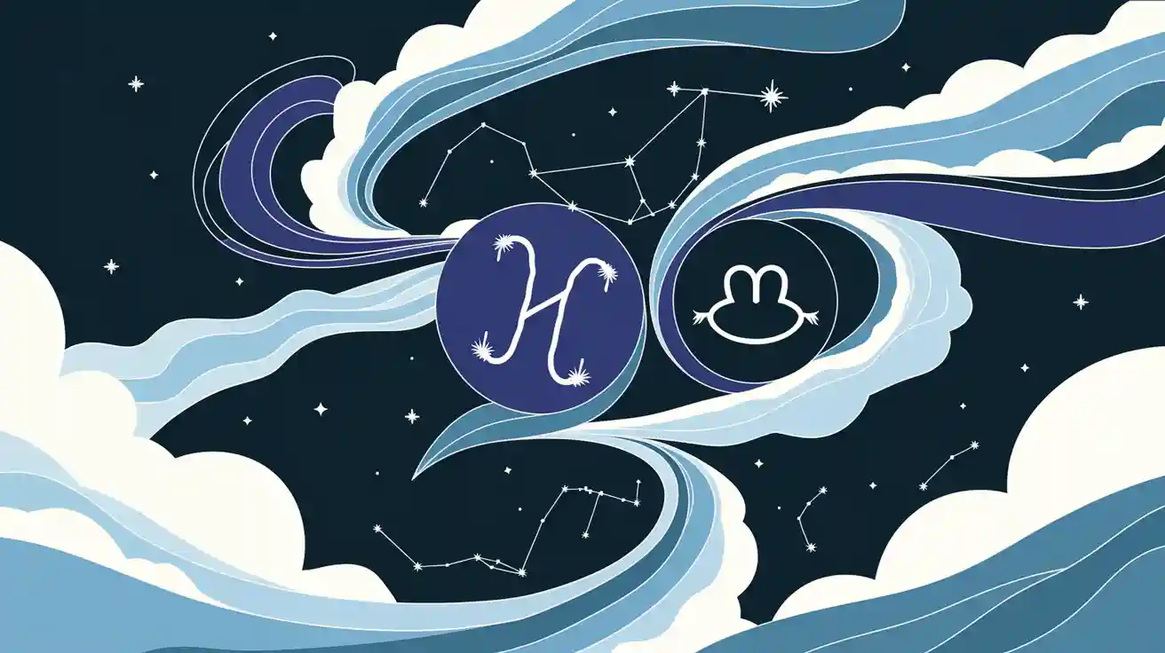 Les signes d’air en astrologie : Gémeaux, Balance, Verseau, leurs traits de caractère et leurs compatibilités.