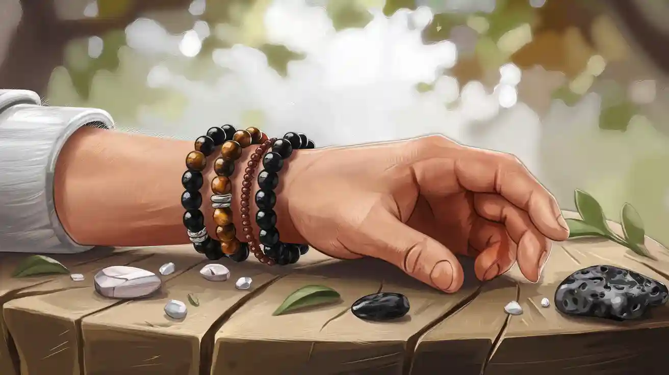 La lithothérapie et l’homme : top 7 des bracelets en pierre naturelle pour ces messieurs