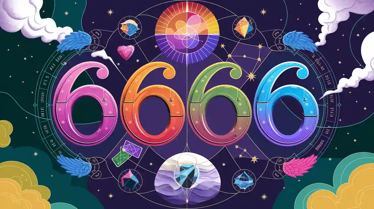 Le Chiffre 6666 en Numérologie : sa signification en amour, au travail, en astrologie, en ésotérisme, en mathématique, ses symboles et son message angélique ! On vous dit tout…