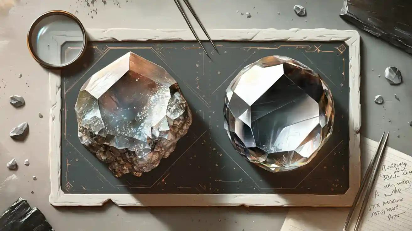 Comment reconnaître un cristal naturel d'
                style=