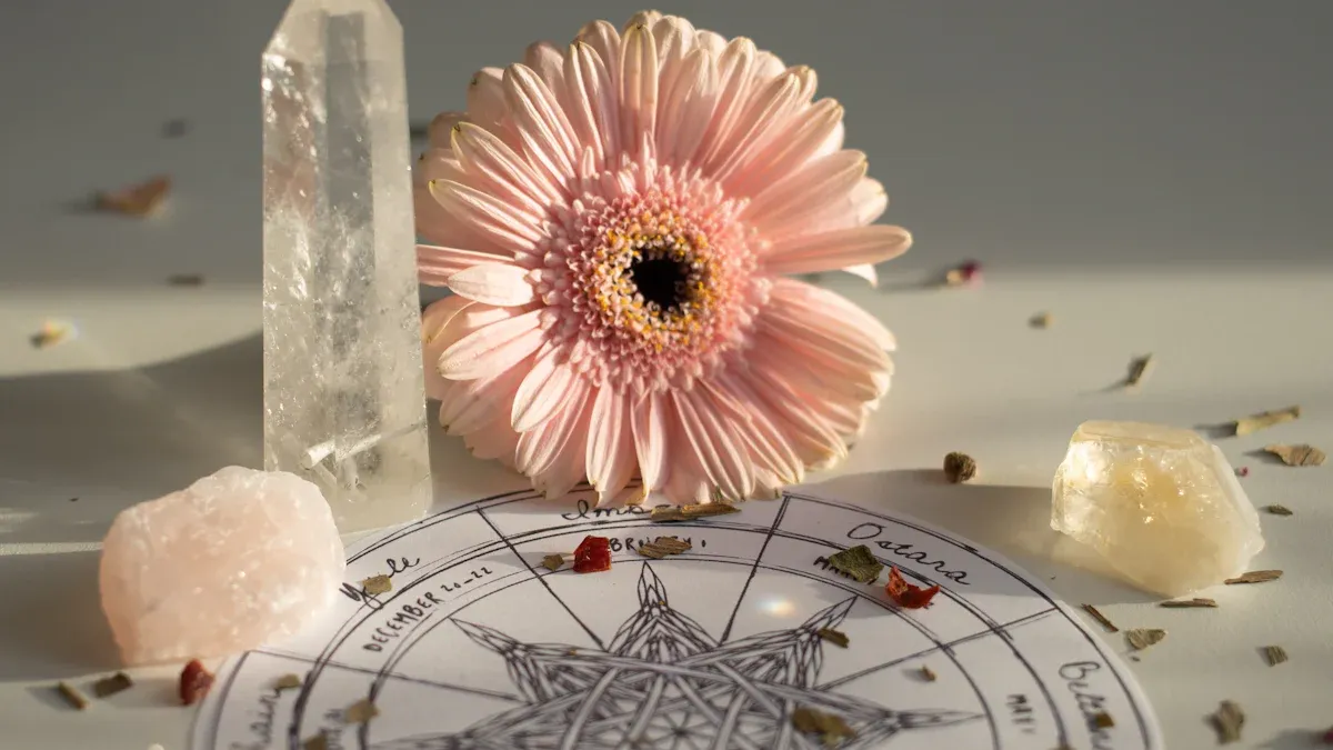 Créer un rituel du matin avec le quartz rose et la gratitude