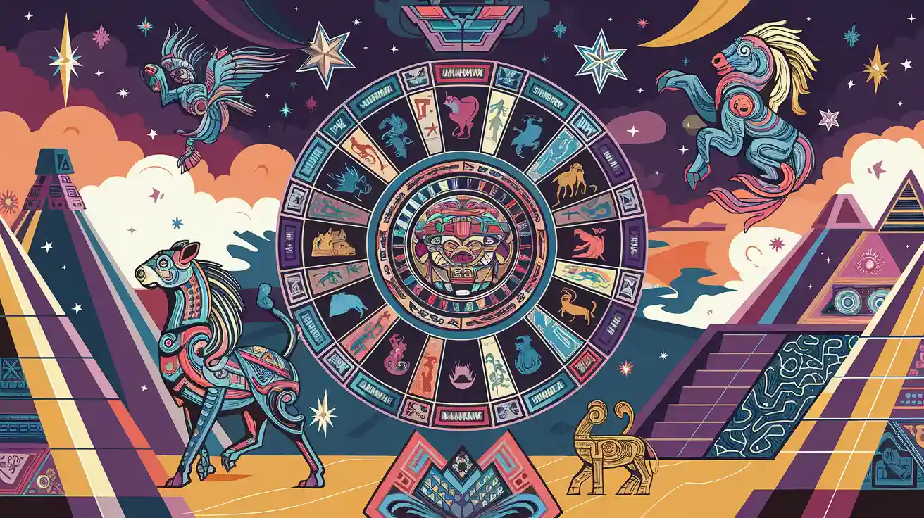 Guide complet des signes astrologiques aztèques et leurs symboles