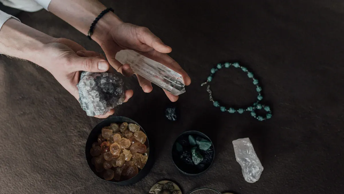 Purification des bijoux en pierres naturelles