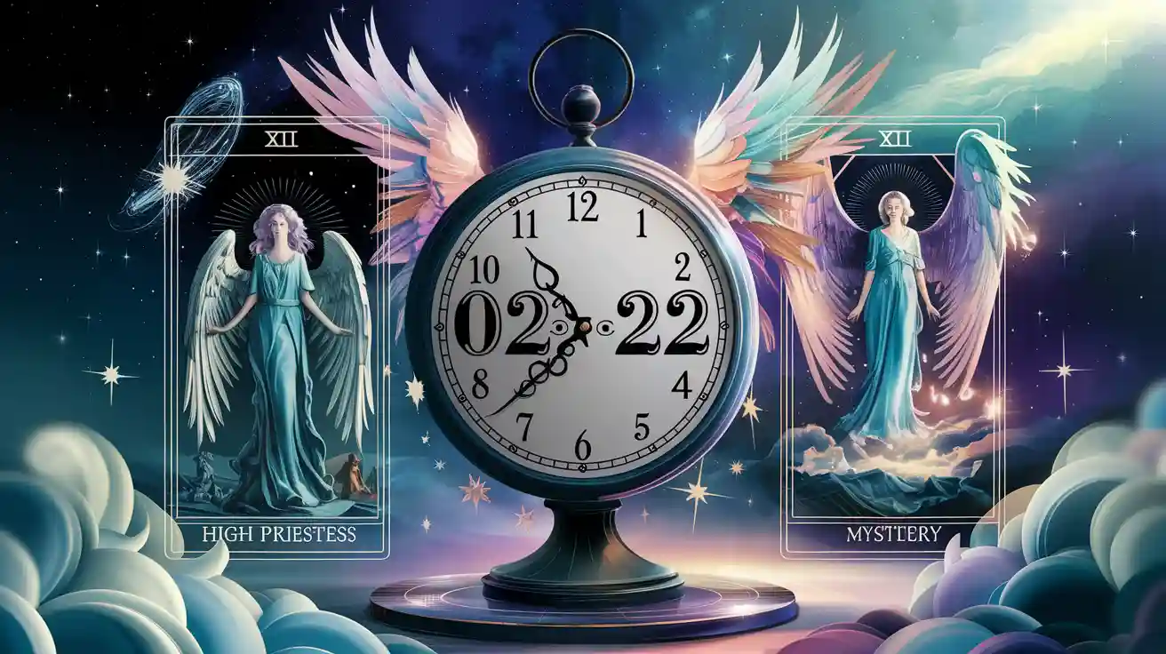 L’heure miroir 02h22 : sa signification, son interprétation, sa numérologie, son ange et son arcane du tarot de Marseille de correspondance.