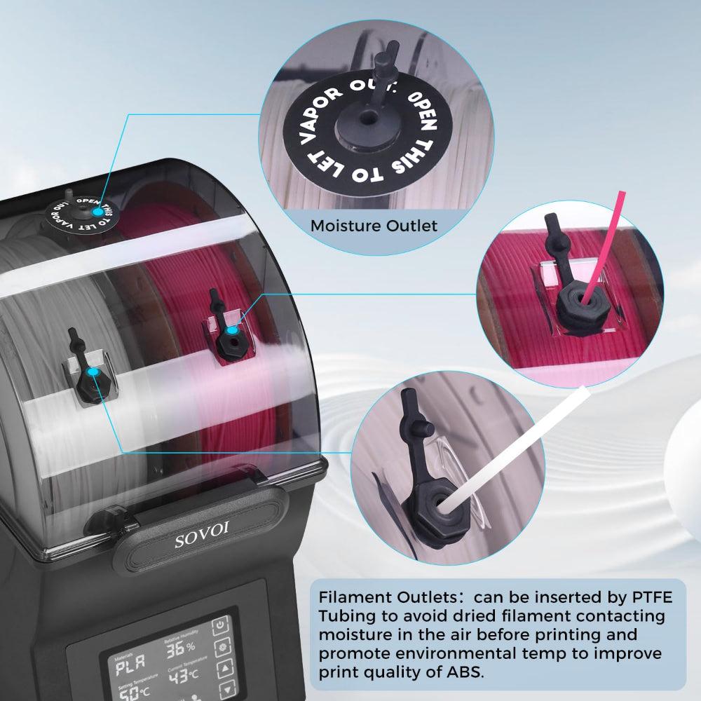 Maintaining Dry Filament After Printing