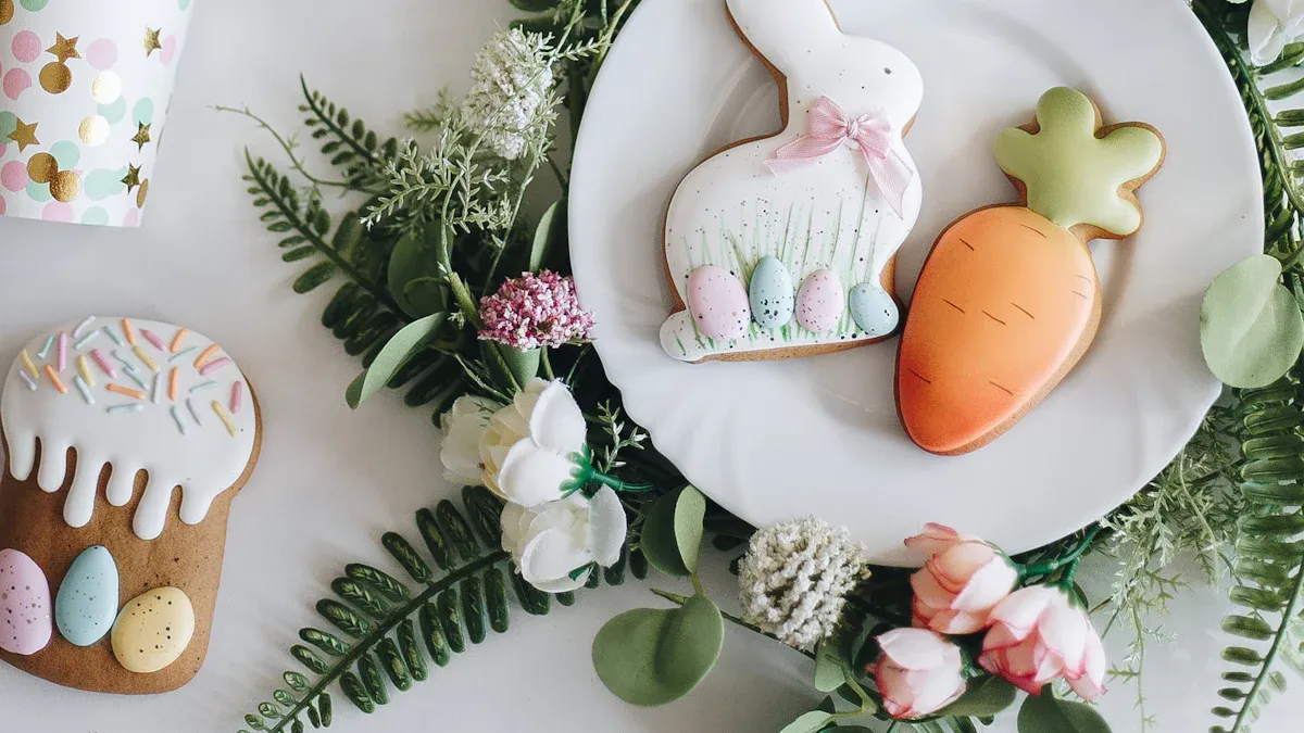 Easter Bunnies and Chicks
