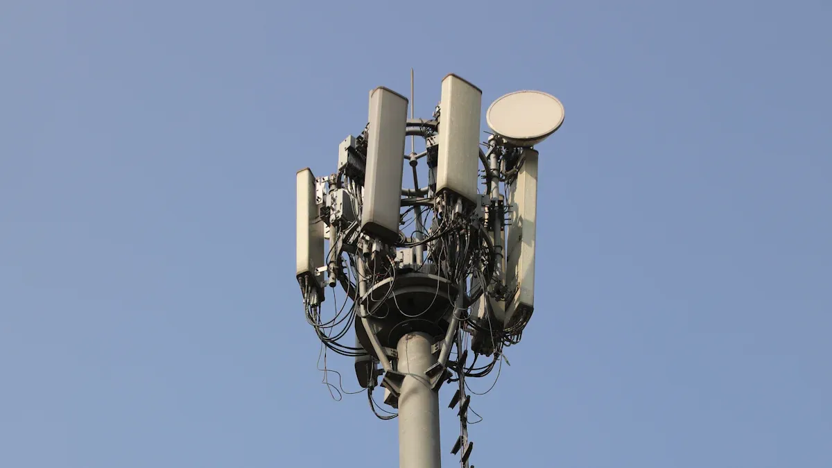 Multifunctional Communication Pole Features