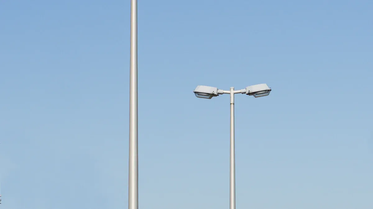 Streetlight poles will become the 