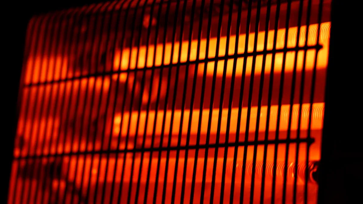 Industrial infrared lamp for heating