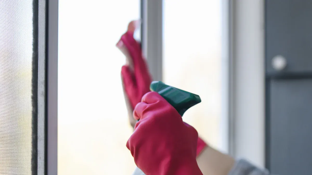 Clean Glass and Frames