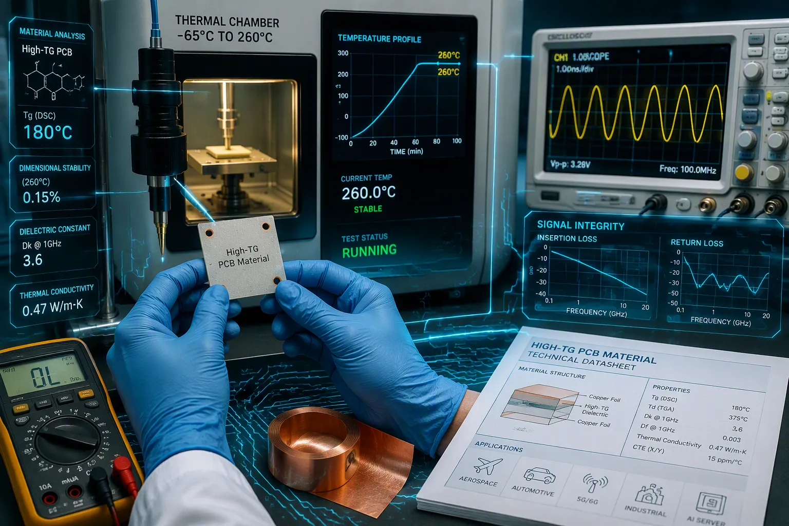 The Definitive Guide to High TG PCB Material Testing Before Production