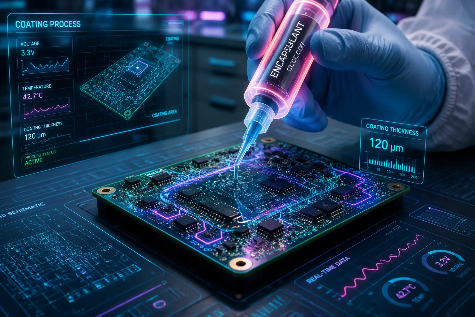 Potting and Encapsulation for PCBA Protection