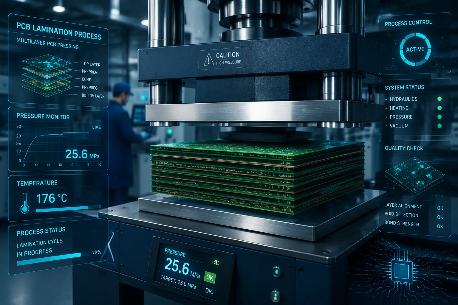 Key Parameters in Multilayer PCB Pressing Explained