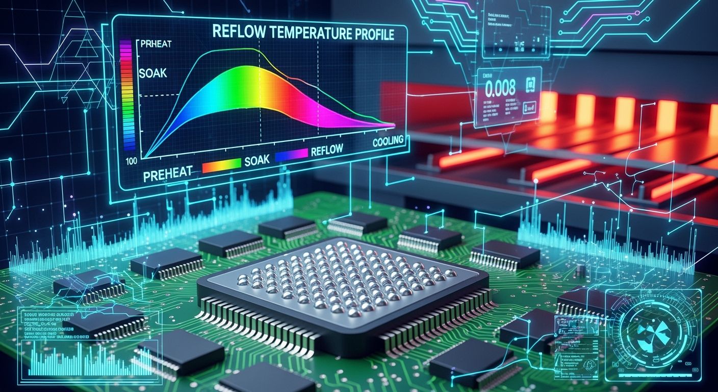 Reflow Profile for Mixed BGA and SMD Components