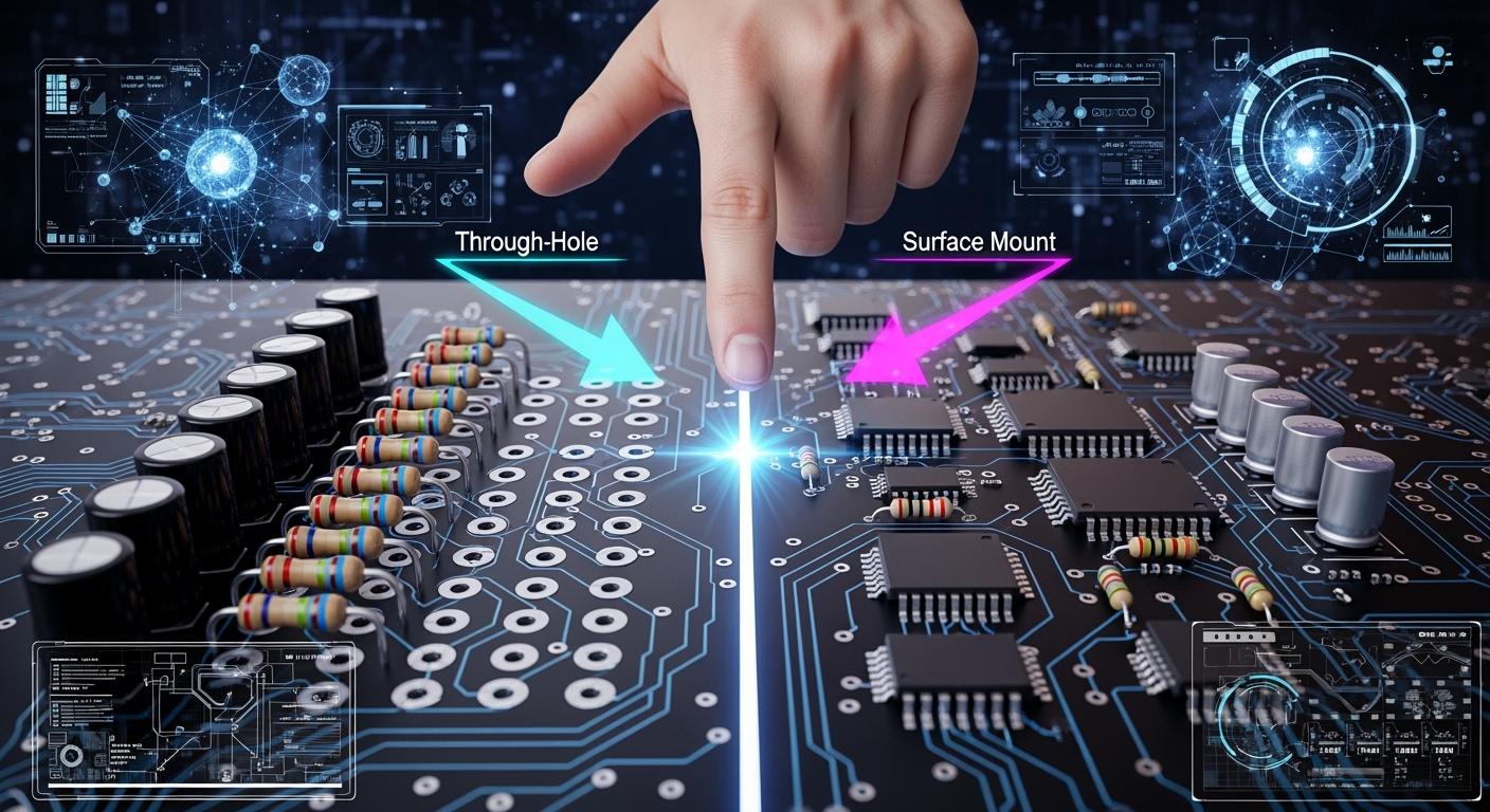 Through-Hole vs Surface Mount How to Decide for Your PCB Assembly
