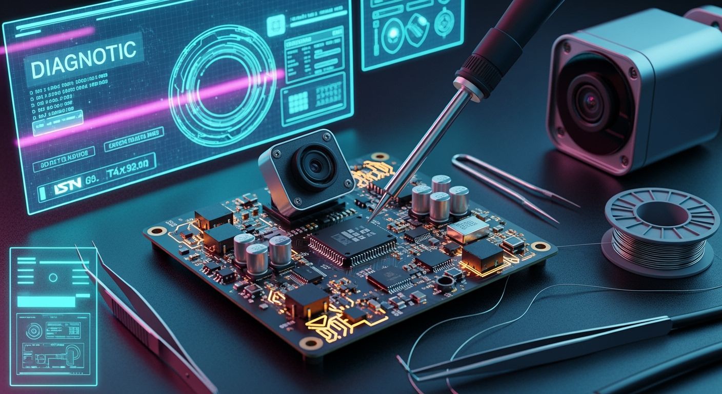 How to Assemble and Solder Security Camera PCBA Efficiently