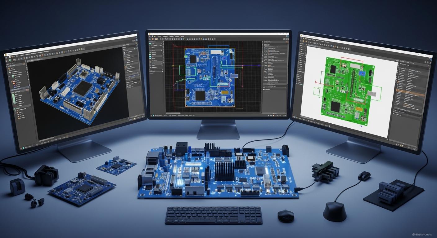 PCB Design Software Comparison: Altium, KiCad, Eagle