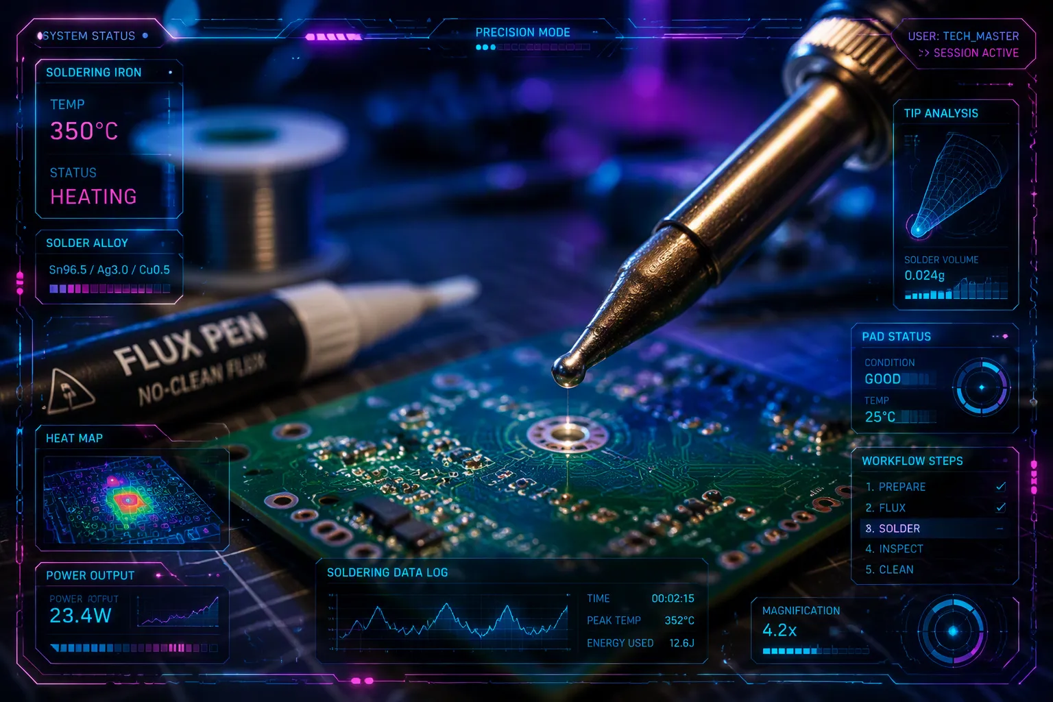 Why solder sticks to the iron instead of the PCB pad and how to prevent it