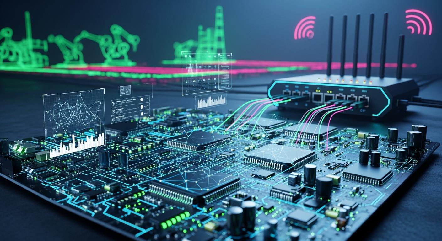 Industrial IoT (IIoT) Gateway PCBA Manufacturing