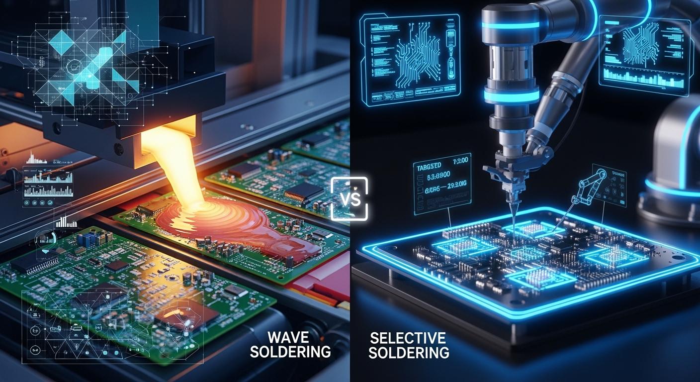 Wave Soldering vs Selective Soldering in PCBA