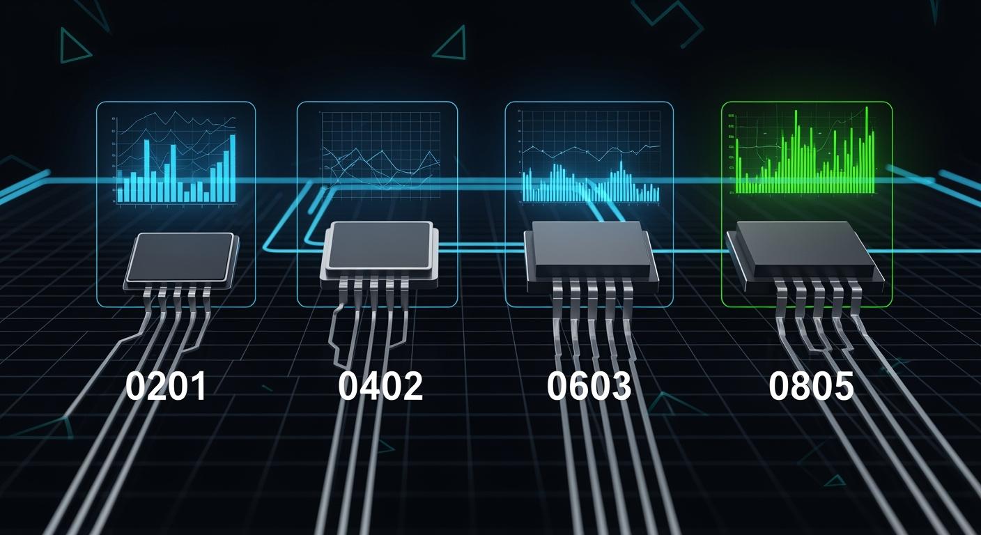SMD Component Packages: 0201, 0402, 0603, 0805 Explained
