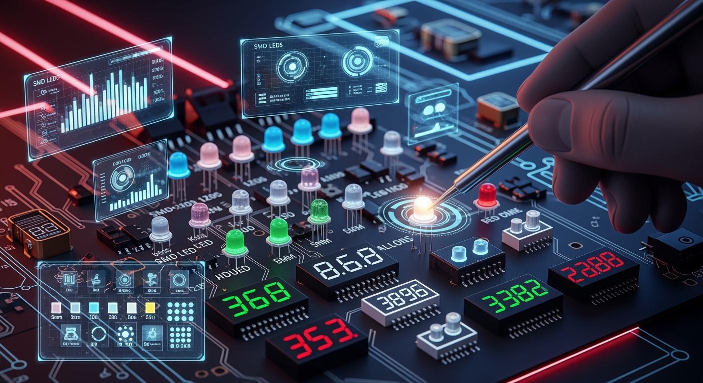 LED Components in PCBA: Types and Selection