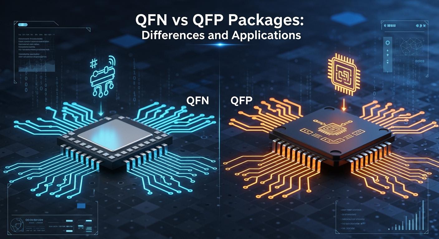 QFN vs QFP Packages: Differences and Applications