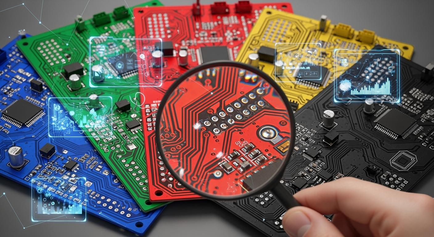 Understanding Solder Mask Colors in PCBA