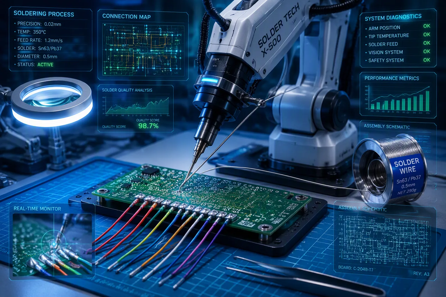 Robotic Soldering for Wire-to-PCB Connections: Process Requirements, Challenges, and Best Practices