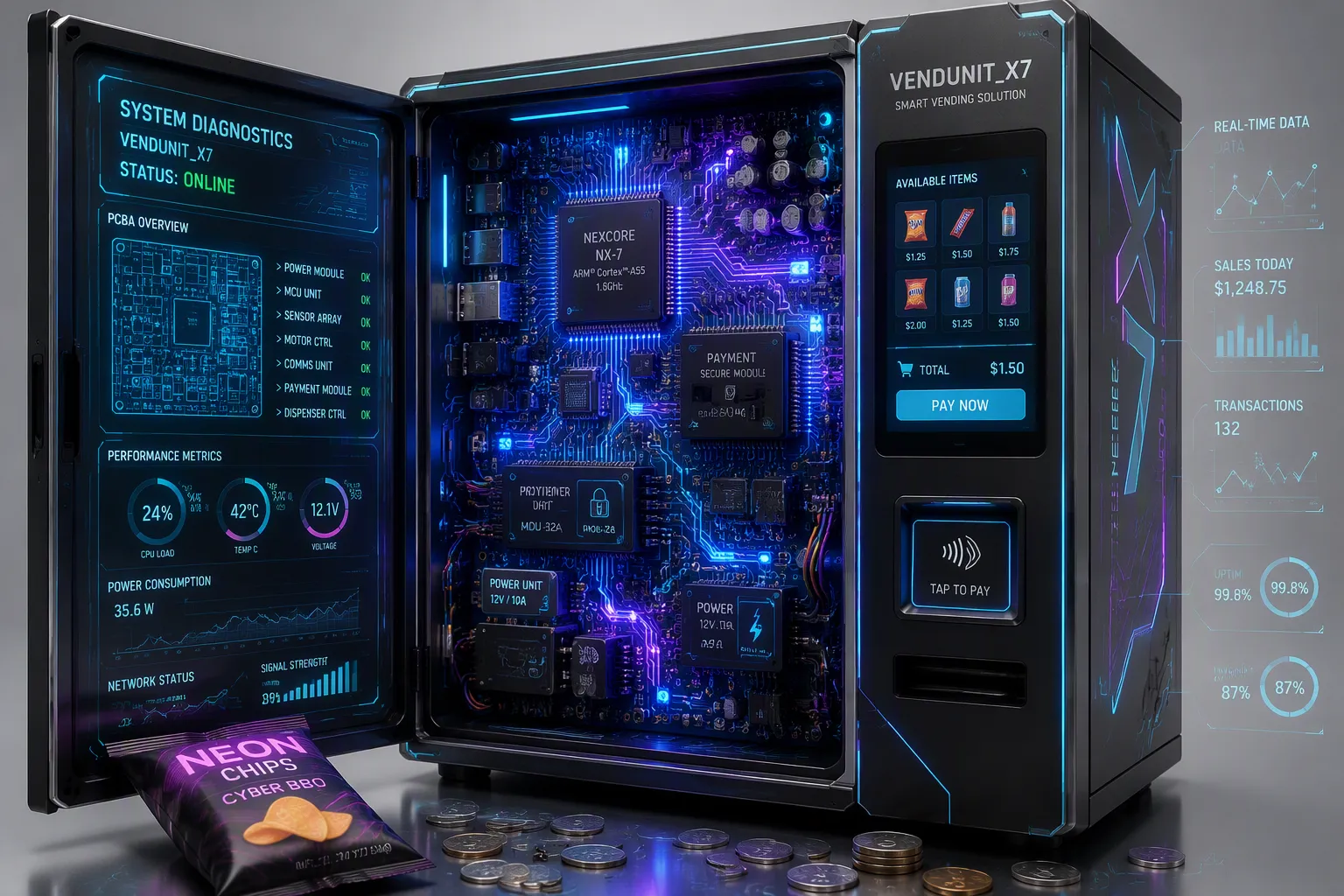 What You Need to Know About PCBA for Vending Machines and Kiosks