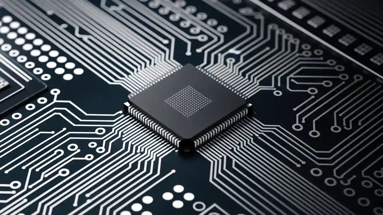 Integrierte Schaltkreise Bilder, die die Kunst hinter moderner Elektronik zeigen