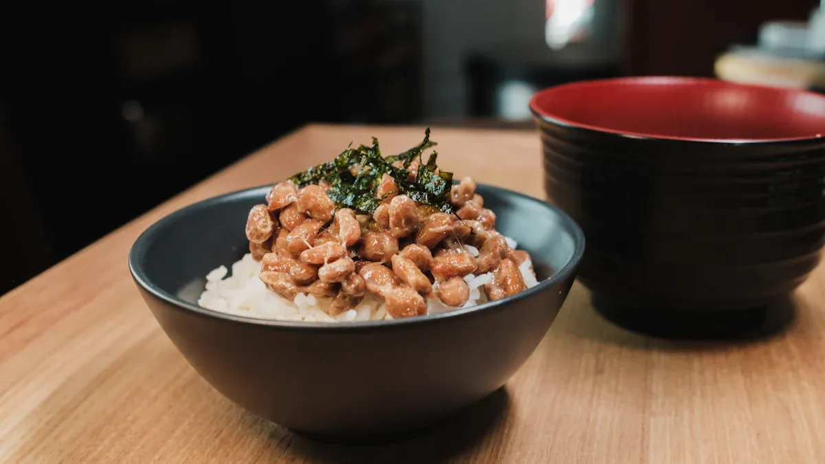 MAKING NATTO AND AVOCADO TOAST