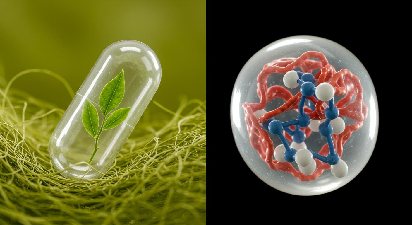 Capsule Shell Materials Cellulose vs Gelatin