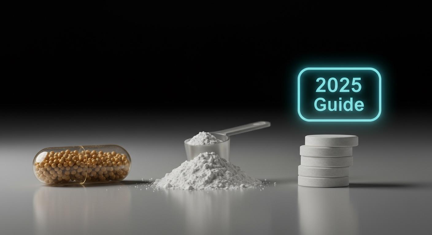 Capsules vs Powders vs Tablets A 2025 Guide