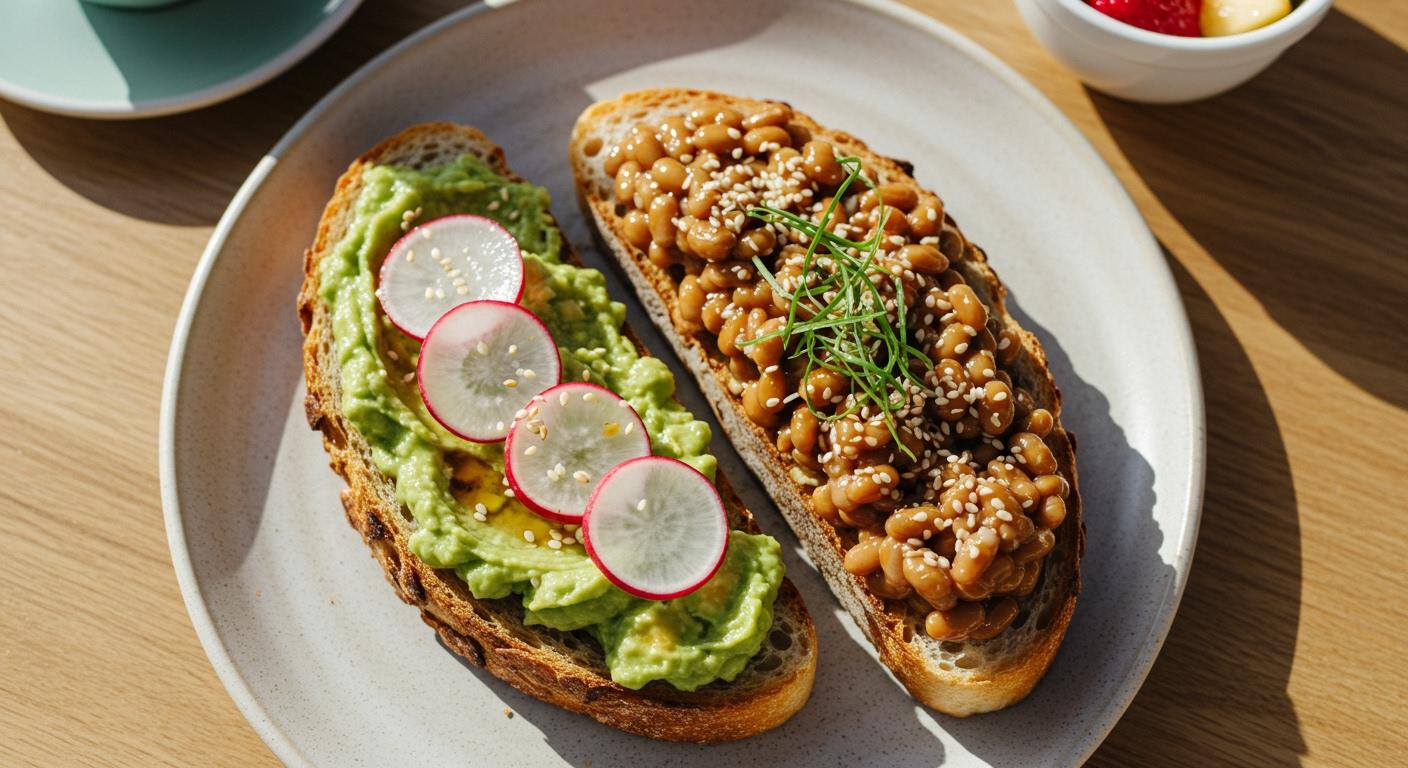 Love Brunch? Try Natto and Avocado Toast