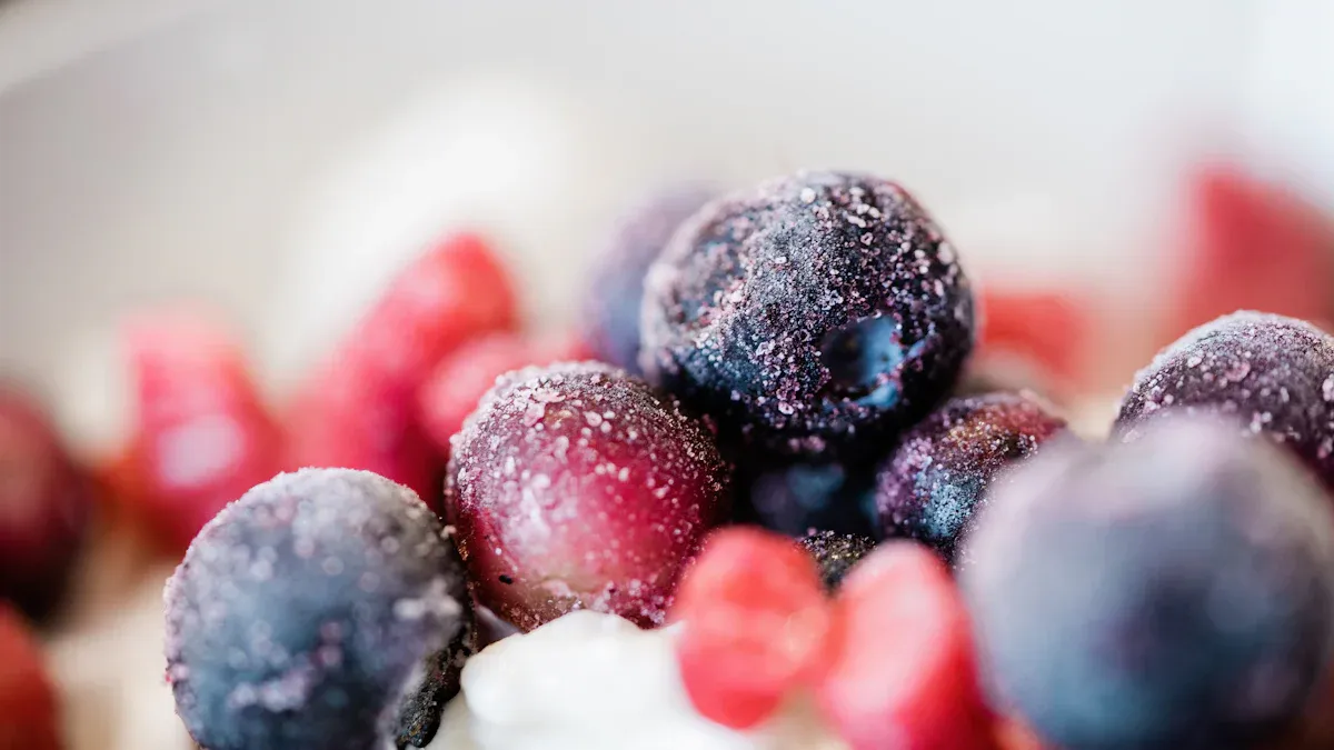 INGREDIENTS FOR A CREAMY HEALTHY SMOOTHIE