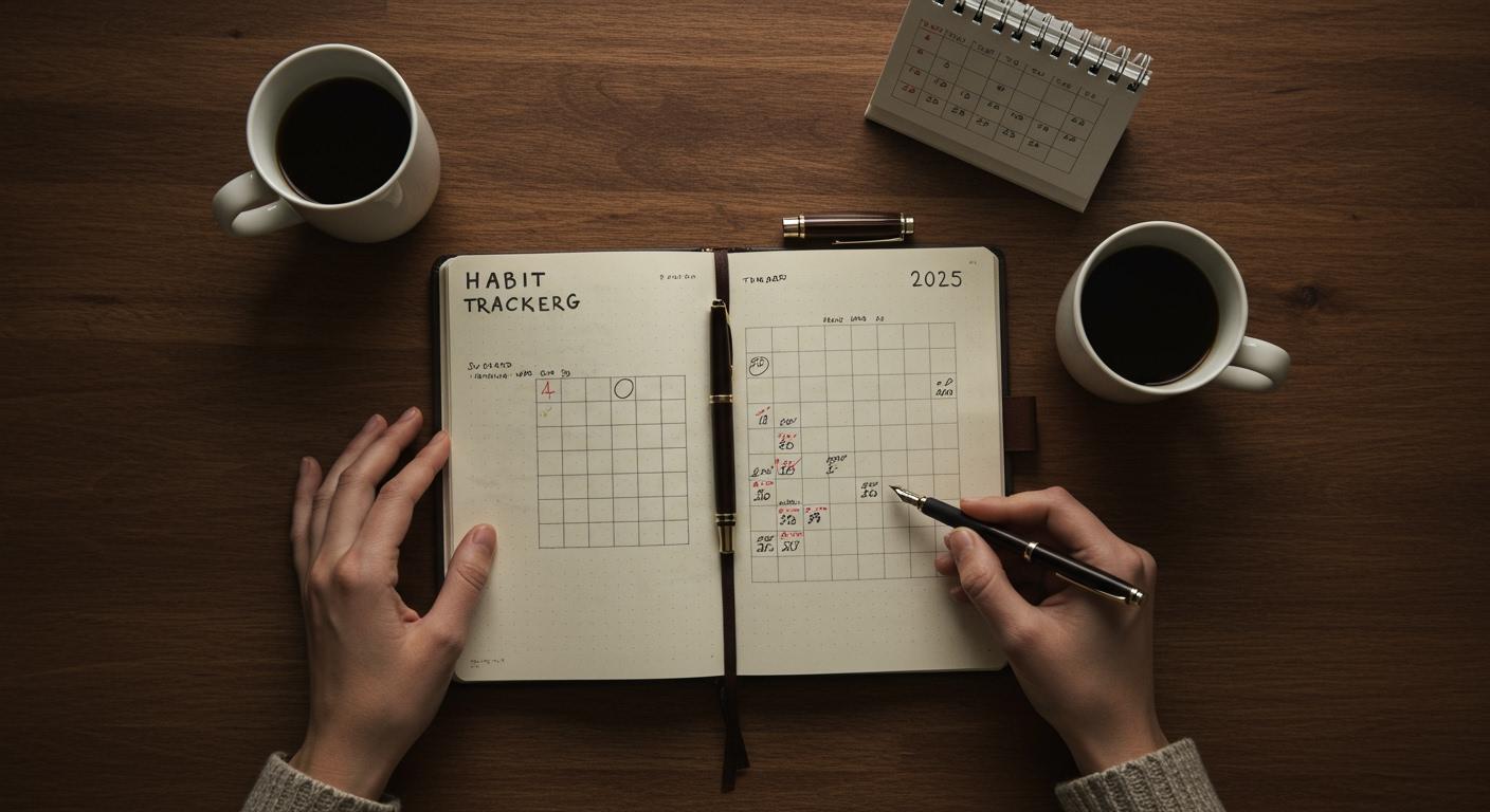 How to Track Daily Habits in 2025 The Analog Way