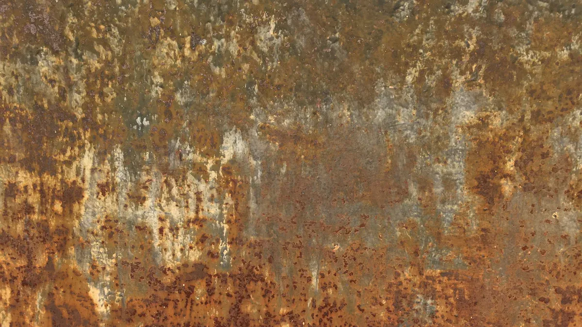 Galvanized Steel Rust Over Time