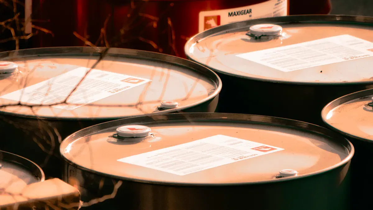 Steel Packaging for Industrial Liquids