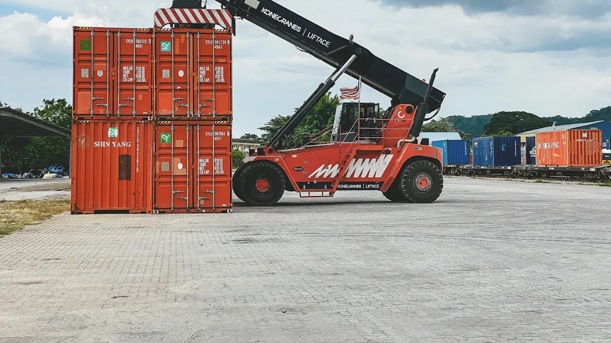 Short Distance Container Transport Methods