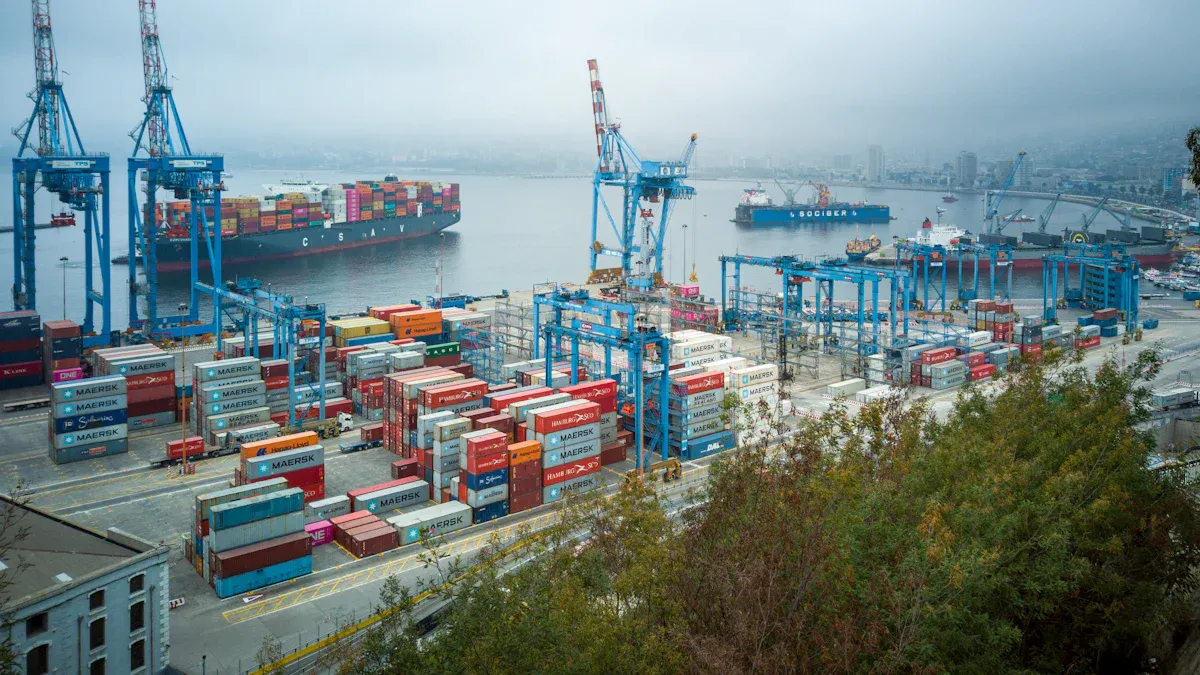 Major Routes and Ports