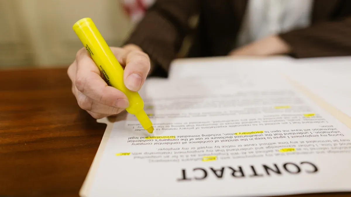 Logistics service contract terms and conditions